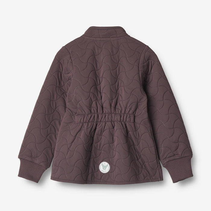 Wheat Outerwear Thermo Jacket Thilde Thermo 3118 eggplant