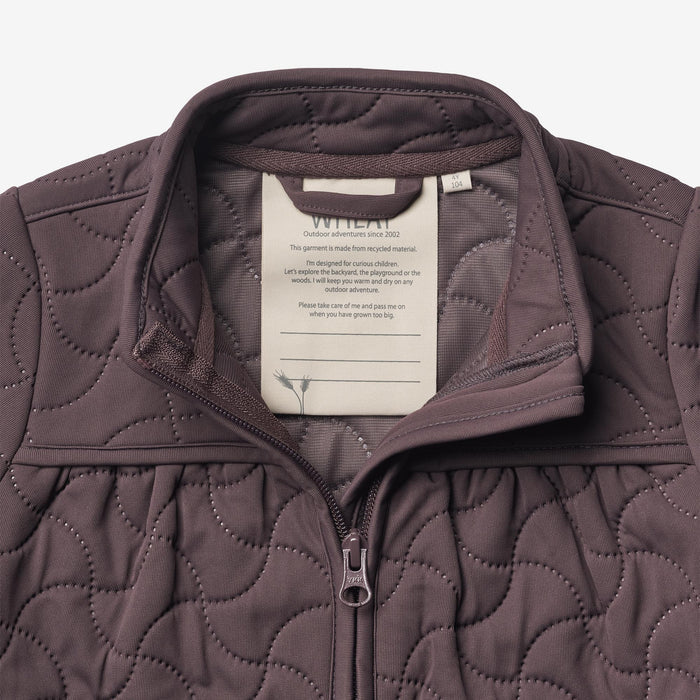 Wheat Outerwear Thermo Jacket Thilde Thermo 3118 eggplant