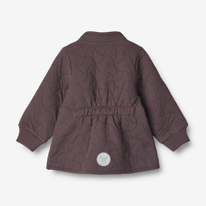 Wheat Outerwear Thermo Jacket Thilde | Baby Thermo 3118 eggplant