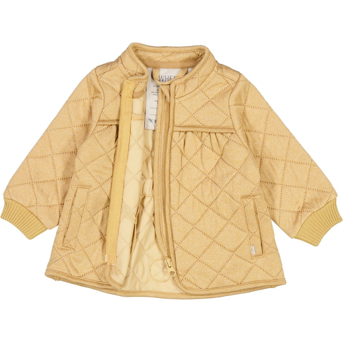 Wheat Outerwear Thermo Jacket Thilde | Baby Thermo 5108 yellow melange