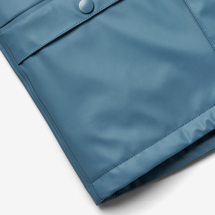 Wheat Outerwear Thermo Rain Coat Aju Rainwear 1300 blue fusion