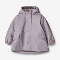 Wheat Outerwear Thermo Rain Jacket Rika Rainwear 1347 lavender flowers