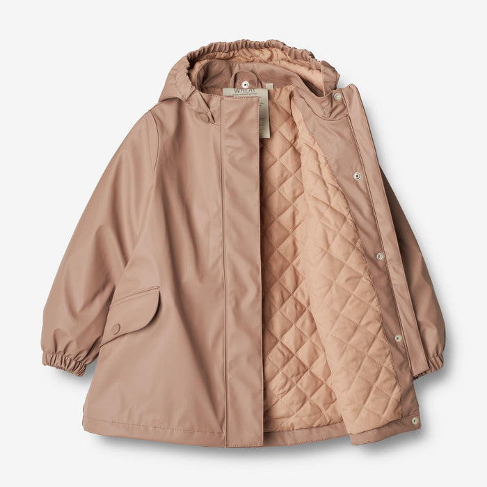 Wheat Outerwear Thermo Rain Jacket Rika Rainwear 1349 lavender rose