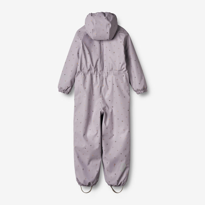 Wheat Outerwear Thermo Rainsuit Aiko Rainwear 1347 lavender flowers