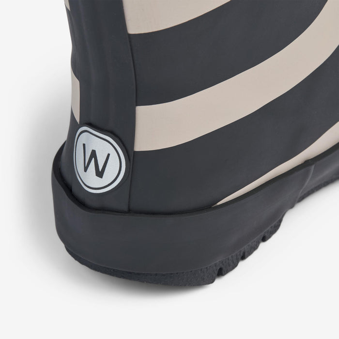 Wheat Footwear Thermo Rubber Boot Print Rubber Boot 0040 black stripe