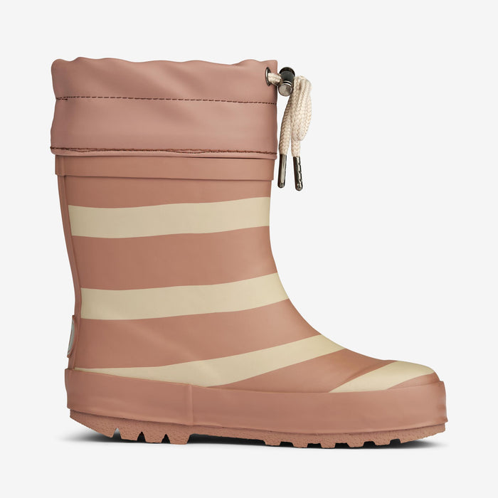Wheat Footwear Thermo Rubber Boot Print Rubber Boot 2029 old rose stripe