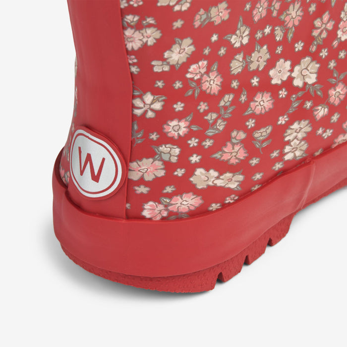 Wheat Footwear Thermo Rubber Boot Print Rubber Boot 2077 red flowers