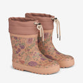Wheat Footwear Thermo Rubber Boot Print Rubber Boot 2474 rose dawn flowers