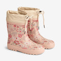 Wheat Footwear Thermo Rubber Boot Print Rubber Boot 2036 rose dust flowers