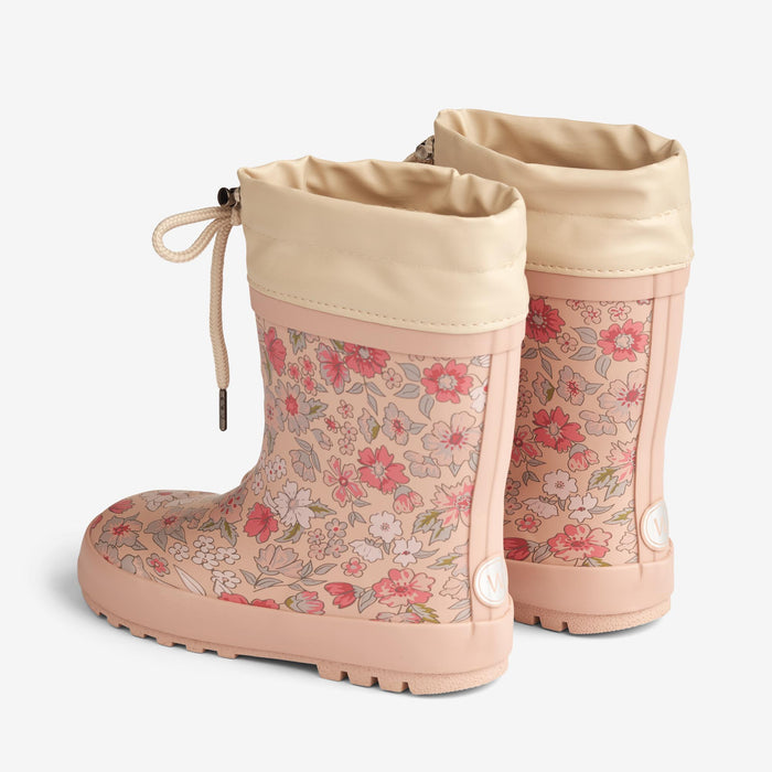Wheat Footwear Thermo Rubber Boot Print Rubber Boot 2036 rose dust flowers