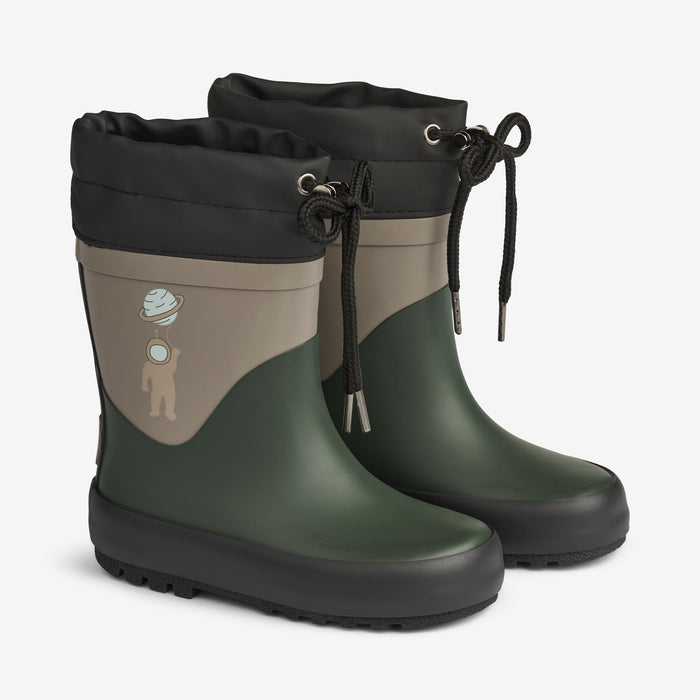 Wheat Footwear Thermo Rubber Boot Solid Rubber Boot 4097 deep forest