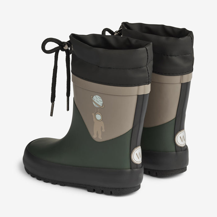 Wheat Footwear Thermo Rubber Boot Solid Rubber Boot 4097 deep forest