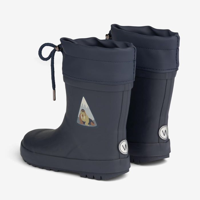 Wheat Footwear Thermo Rubber Boot Solid Rubber Boot 1432 navy