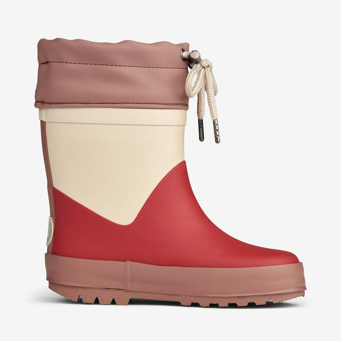 Wheat Footwear Thermo Rubber Boot Solid Rubber Boot 2072 red