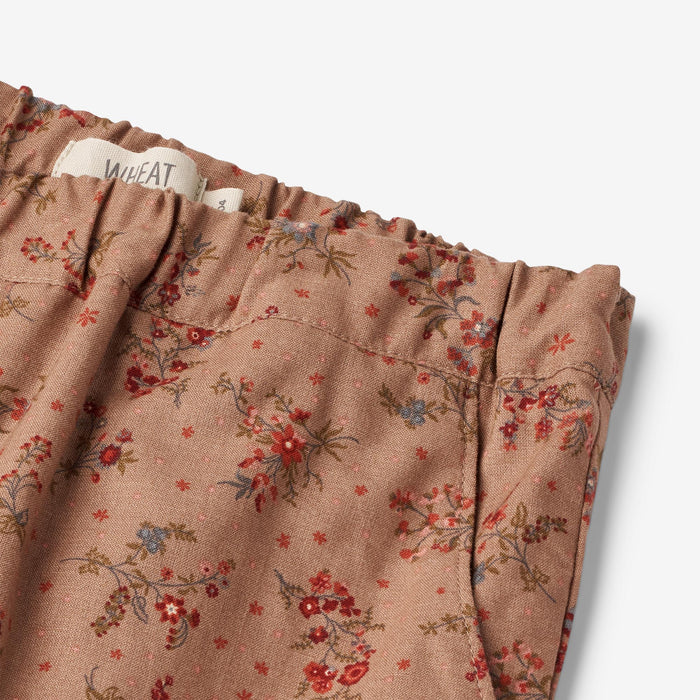 Wheat Main Trousers Malou Lined Trousers 2122 berry dust flowers