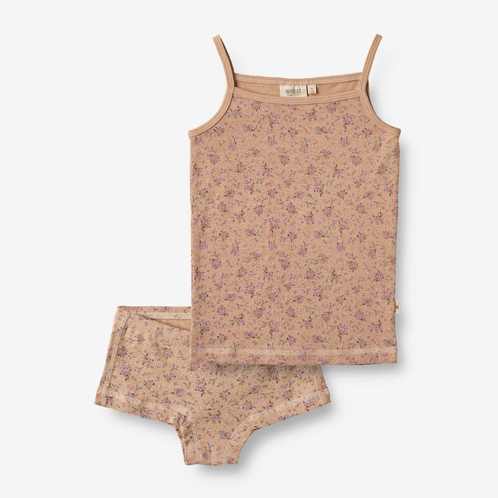 Wheat Main Underwear Soffia Home 2475 rose flowers