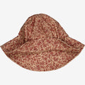 Wheat Main UV Sun Hat Swimwear 2073 red flower meadow
