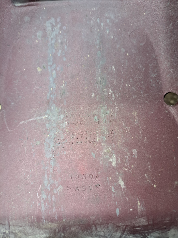 VT750 Shadow Rear Fender