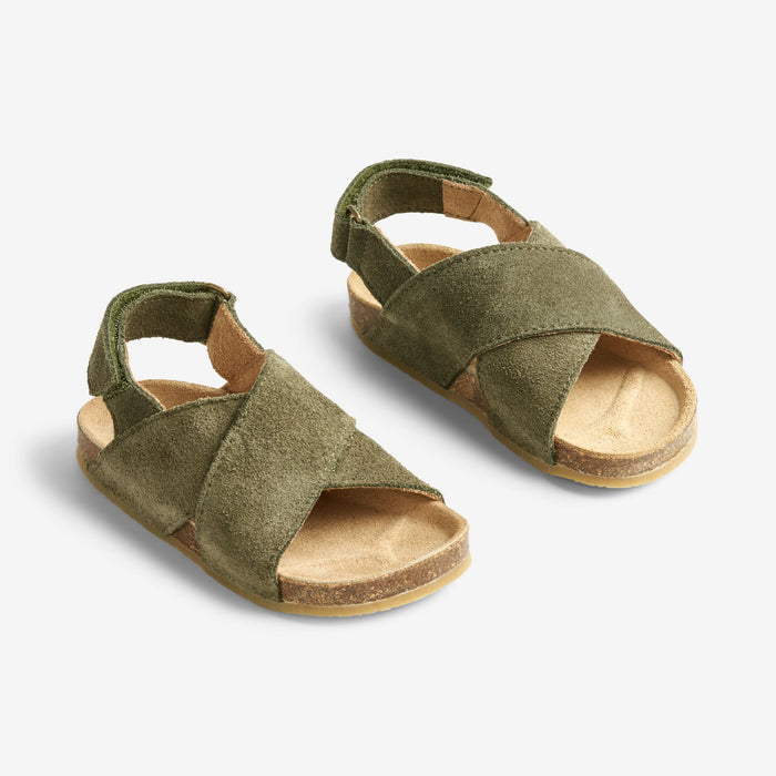 Wheat Footwear Wan Sandal Sandal 4075 dark green