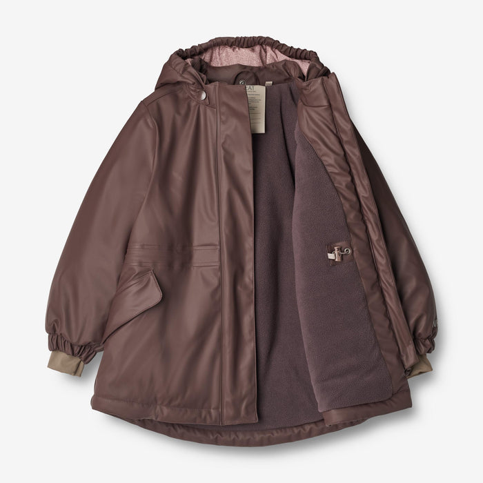 Wheat Outerwear Winter Coat Lonny Rainwear 3118 eggplant