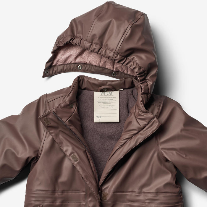 Wheat Outerwear Winter Coat Lonny Rainwear 3118 eggplant