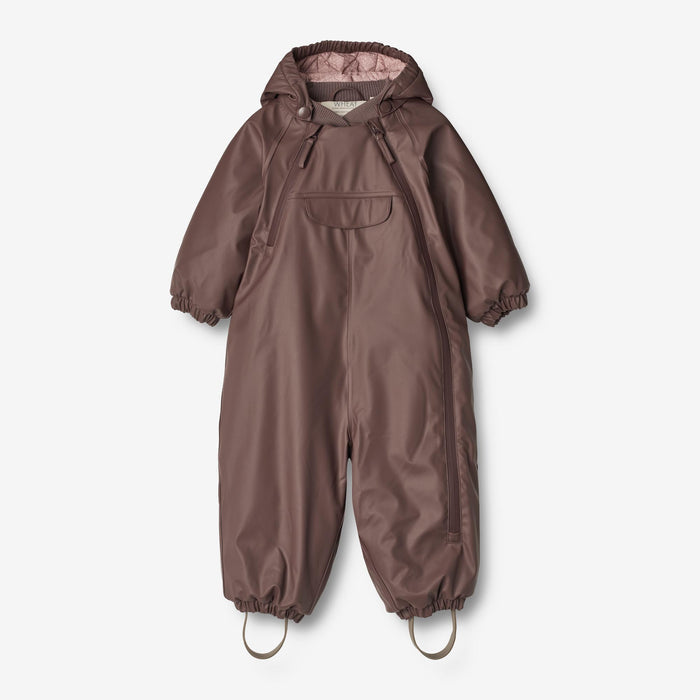 Wheat Outerwear Wintersuit Evig | Baby Snowsuit 3118 eggplant