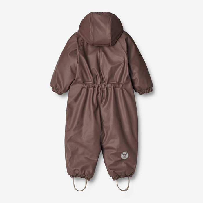 Wheat Outerwear Wintersuit Evig | Baby Snowsuit 3118 eggplant