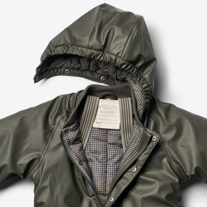 Wheat Outerwear Wintersuit Ludo Snowsuit 0025 black coal