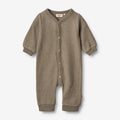 Wheat Wool Wool Fleece Jumpsuit | Baby Jumpsuit 0099 grey stone