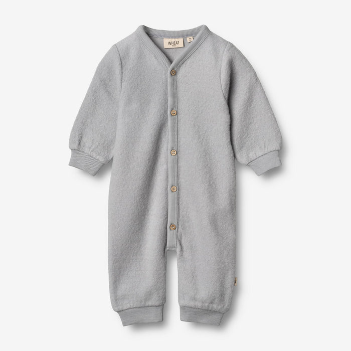 Wheat Wool Wool Fleece Jumpsuit | Baby Jumpsuit 1524 winter sky