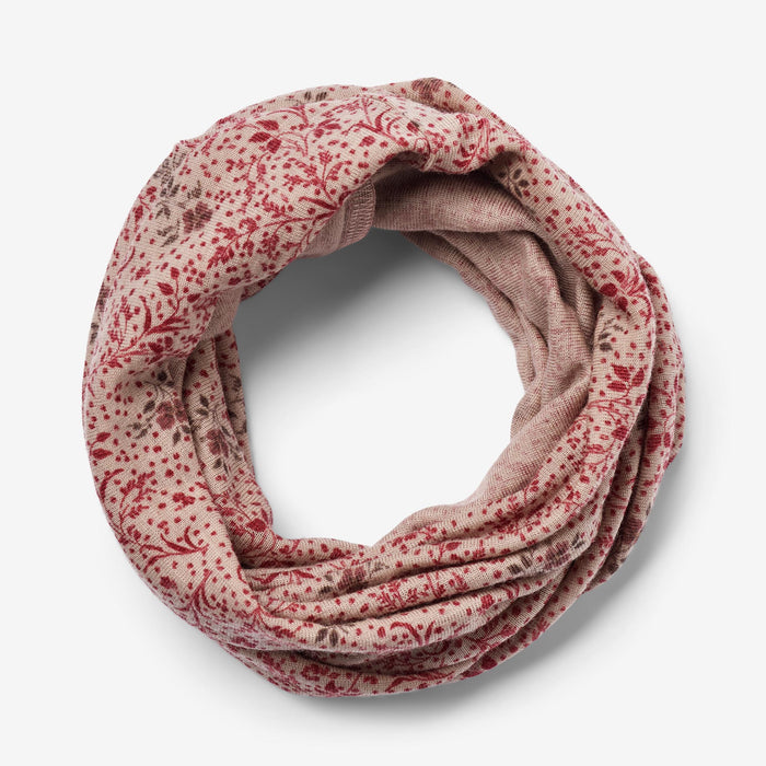 Wheat Wool Wool Hat & Neckwarmer Arta Accessory 2392 cherry flowers