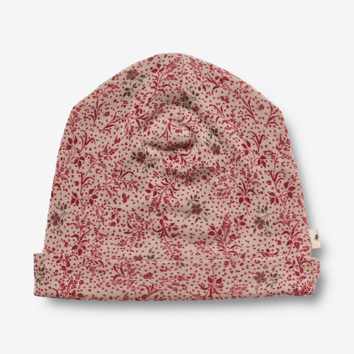 Wheat Wool Wool Hat & Neckwarmer Arta Accessory 2392 cherry flowers