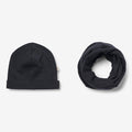 Wheat Wool Wool Hat & Neckwarmer Arta Accessory 1432 navy