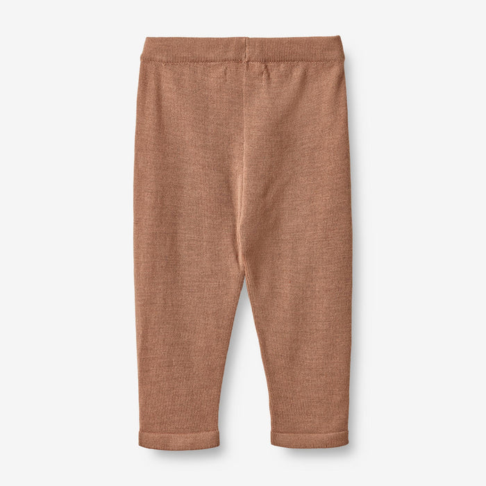 Wheat Main Wool Knit Trousers Neel | Baby Trousers 2121 berry dust