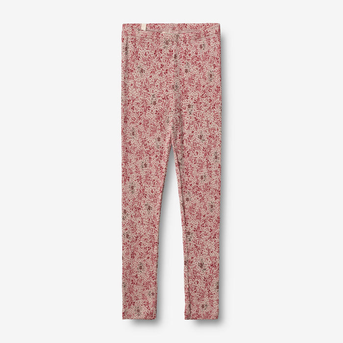 Wheat Wool Wool Leggings Legging 2392 cherry flowers