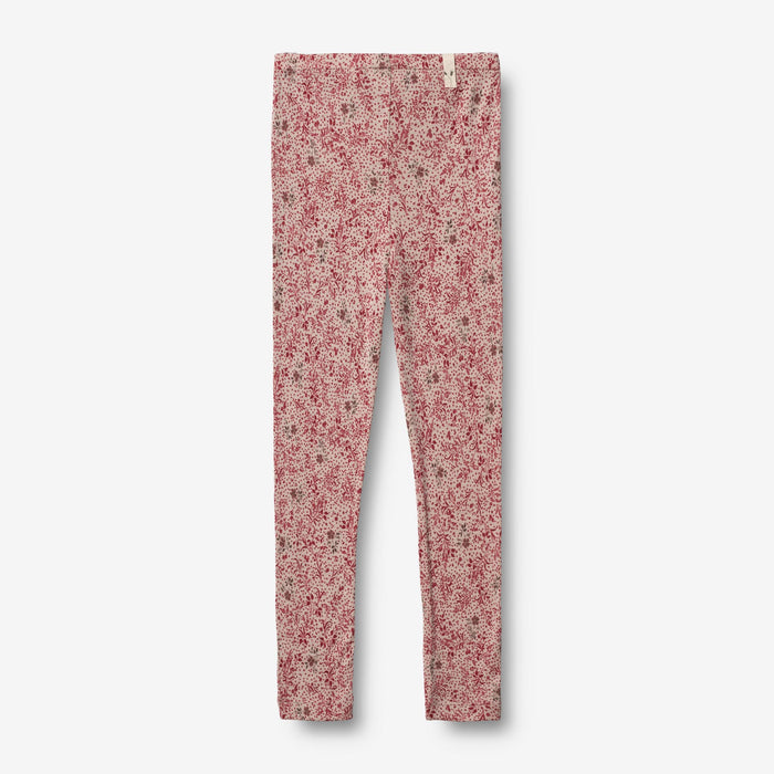 Wheat Wool Wool Leggings Legging 2392 cherry flowers