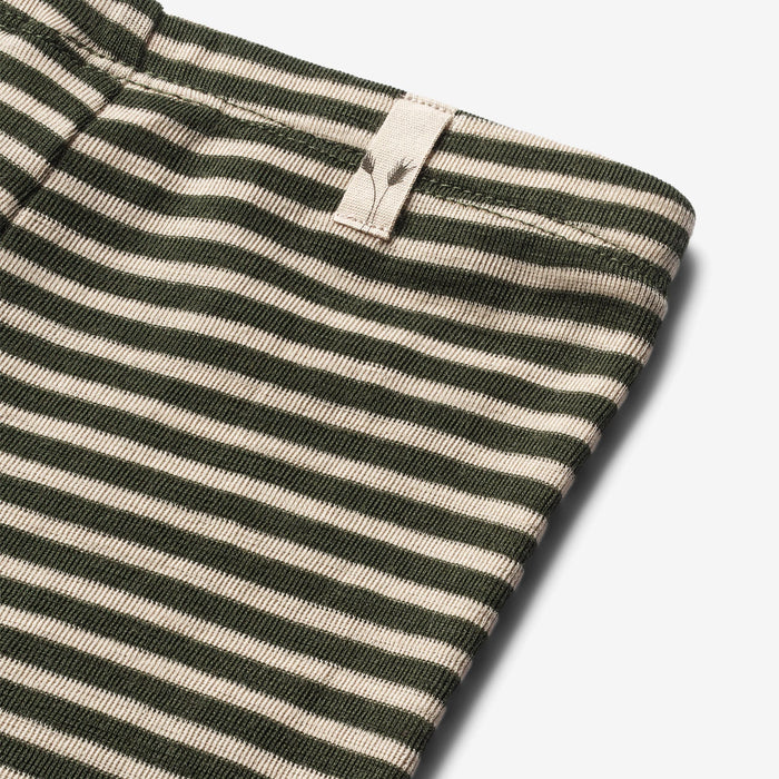 Wheat Wool Wool Leggings Legging 4142 green stripe