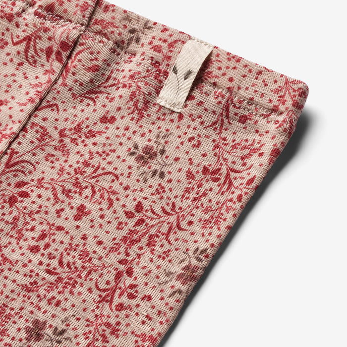 Wheat Wool Wool Leggings | Baby Legging 2392 cherry flowers