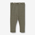 Wheat Wool Wool Leggings | Baby Legging 4142 green stripe