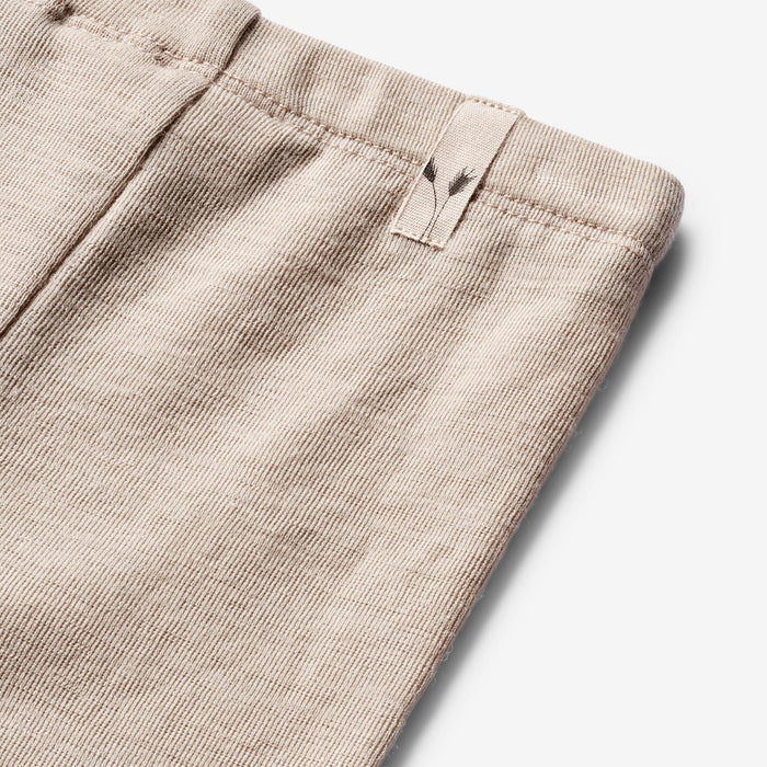 Wheat Wool Wool Leggings | Baby Legging 3231 soft beige