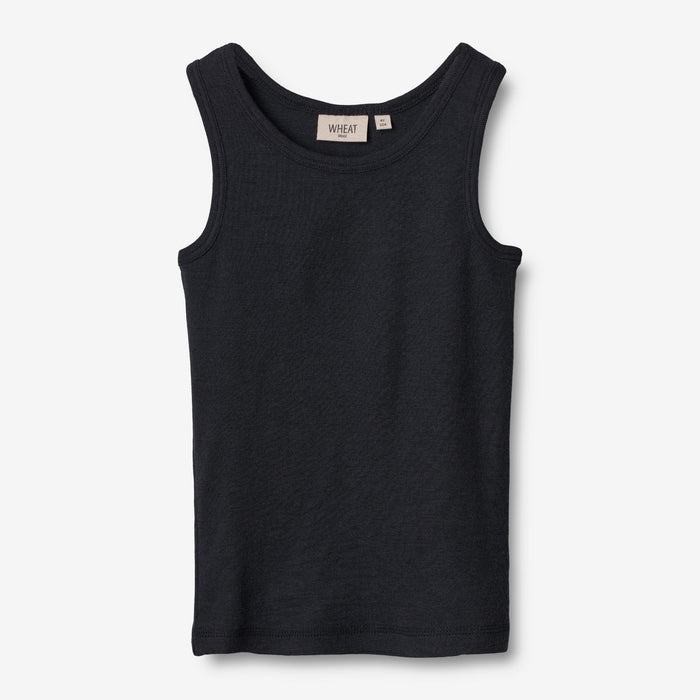 Wheat Wool Wool Singlet Iggy Underwear/Bodies 1432 navy