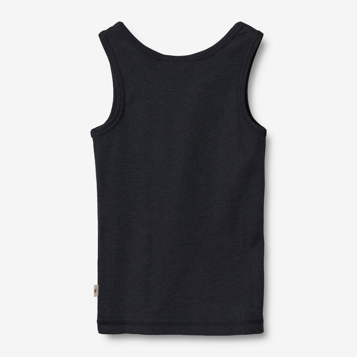 Wheat Wool Wool Singlet Iggy Underwear/Bodies 1432 navy