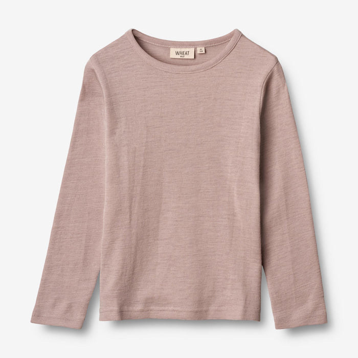 Wheat Wool Wool T-Shirt LS Jersey Tops and T-Shirts 2086 dark powder