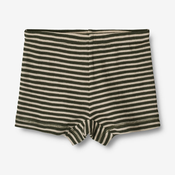 Wheat Wool Wool Tights Avalon Underwear/Bodies 4142 green stripe